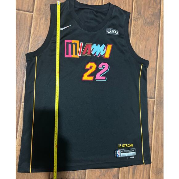 Nike Bam Butler Edition Miami Heat Jersey Size XL (AA3-I) - Picture 6 of 7
